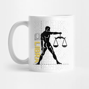 Libra zodiac sign Mug